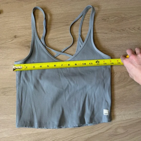 Vuori cropped ribbed tank - Picture 3 of 3